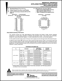 Click here to download SN74AHC374DB Datasheet