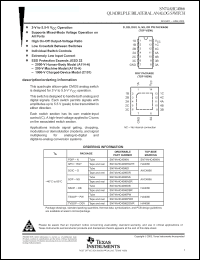 Click here to download SN74AHC4066DB Datasheet