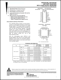 Click here to download SN74AHC595DE4 Datasheet