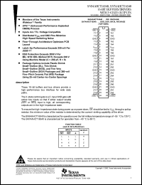 Click here to download SN74AHCT16540 Datasheet