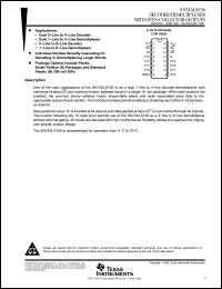 Click here to download SN74ALS156 Datasheet