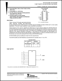 Click here to download SN74ALS280 Datasheet
