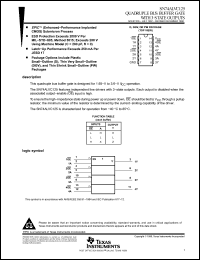 Click here to download SN74ALVC125DGV Datasheet