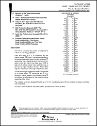 Click here to download SN74ALVC162834DGG Datasheet