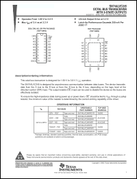 Click here to download SN74ALVC245DW Datasheet