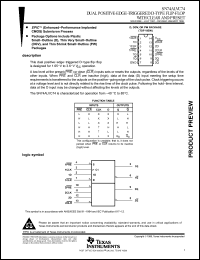 Click here to download SN74ALVC74 Datasheet