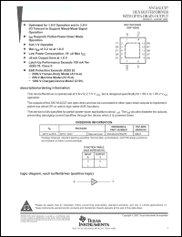 Click here to download SN74AUC07 Datasheet