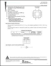 Click here to download SN74AUCU04 Datasheet