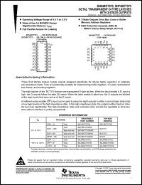 Click here to download SN74BCT373 Datasheet