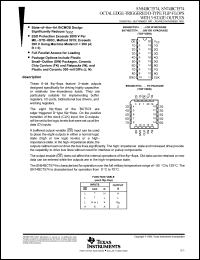 Click here to download SN74BCT574 Datasheet