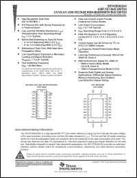 Click here to download SN74CB3Q3244PW Datasheet