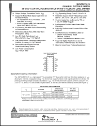 Click here to download SN74CB3T3125PW Datasheet