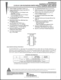 Click here to download SN74CB3T3125 Datasheet