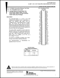 Click here to download SN74CBT16233DGG Datasheet