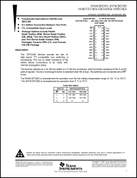 Click here to download SN74CBT3383DBQ Datasheet