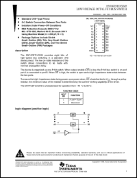 Click here to download SN74CBTLV3245 Datasheet
