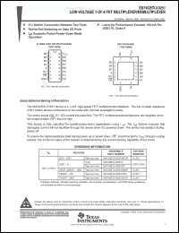 Click here to download SN74CBTLV3251PW Datasheet