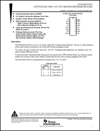 Click here to download SN74CBTLV3257PW Datasheet