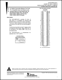 Click here to download SN74CBTS16211DGG Datasheet