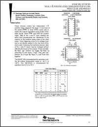 Click here to download SN74F109 Datasheet