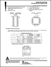 Click here to download SNJ54HC682W Datasheet