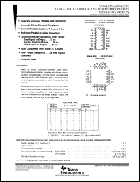 Click here to download SN74LS353 Datasheet