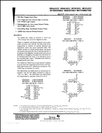 Click here to download SN74LS423 Datasheet