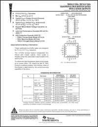 Click here to download SNJ54LV126AW Datasheet