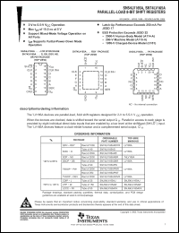 Click here to download SN74LV165APW Datasheet