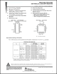 Click here to download SN74LV166APWT Datasheet