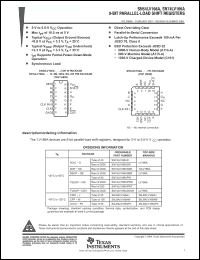 Click here to download SN74LV166ANSR Datasheet