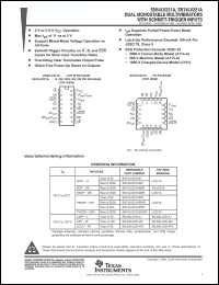 Click here to download SNJ54LV221AFK Datasheet