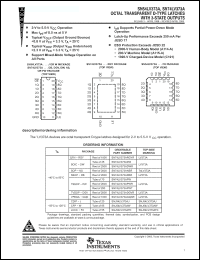 Click here to download SN74LV373ANSR Datasheet