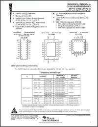 Click here to download SN74LV541ANS Datasheet