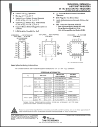 Click here to download SN74LV595APW Datasheet