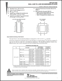 Click here to download SN74LVC139APW Datasheet