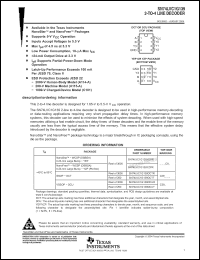 Click here to download SN74LVC1G139DCTR Datasheet