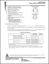 Click here to download SN74LVC1G332DCKT Datasheet