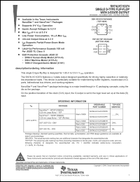 Click here to download SN74LVC1G374YEPR Datasheet