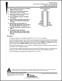 Click here to download SN74LVC2952ADB Datasheet