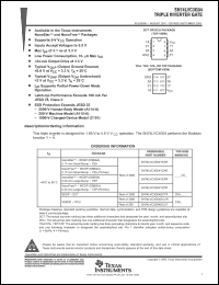 Click here to download SN74LVC3G04 Datasheet