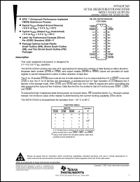 Click here to download SN74LVC543DB Datasheet