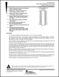 Click here to download SN74LVC821ADB Datasheet