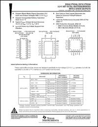 Click here to download SN74LVTH240GQNR Datasheet