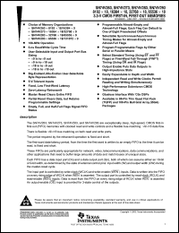 Click here to download SN74V263 Datasheet