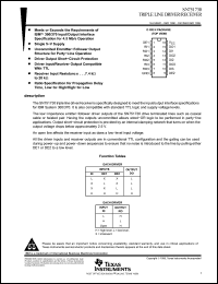 Click here to download SN751730 Datasheet