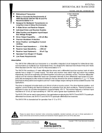 Click here to download SN75176 Datasheet