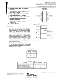 Click here to download SN75436NE Datasheet