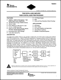 Click here to download TAS5012 Datasheet