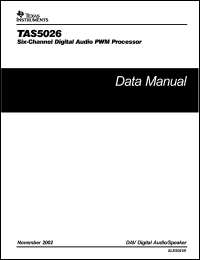 Click here to download TAS5026IPAG Datasheet